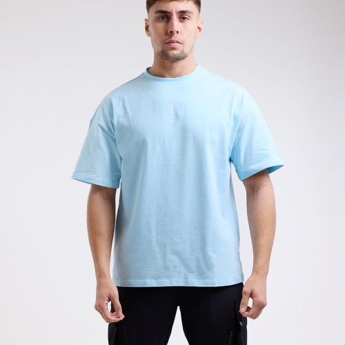 BOXRAW Lineal Tshirt Blue 3