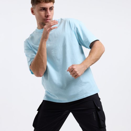 BOXRAW Lineal Tshirt Blue 5