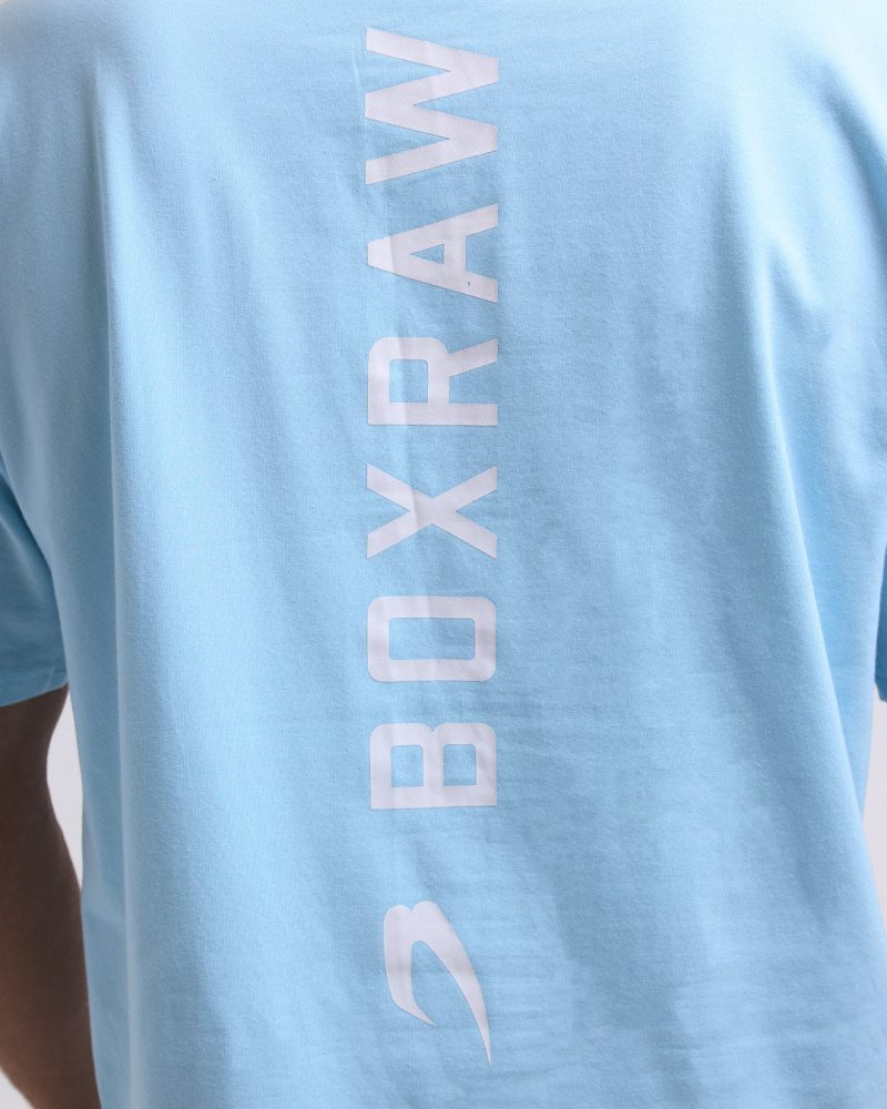 BOXRAW Lineal Tshirt Blue 7