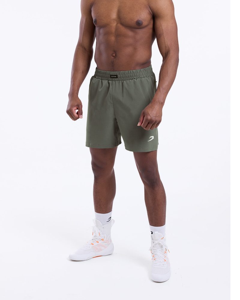 BOXRAW Mens Valdes Shorts Green 1