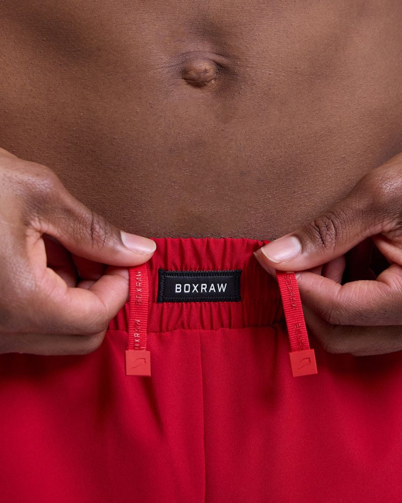 BOXRAW Mens Valdes Shorts Red 7