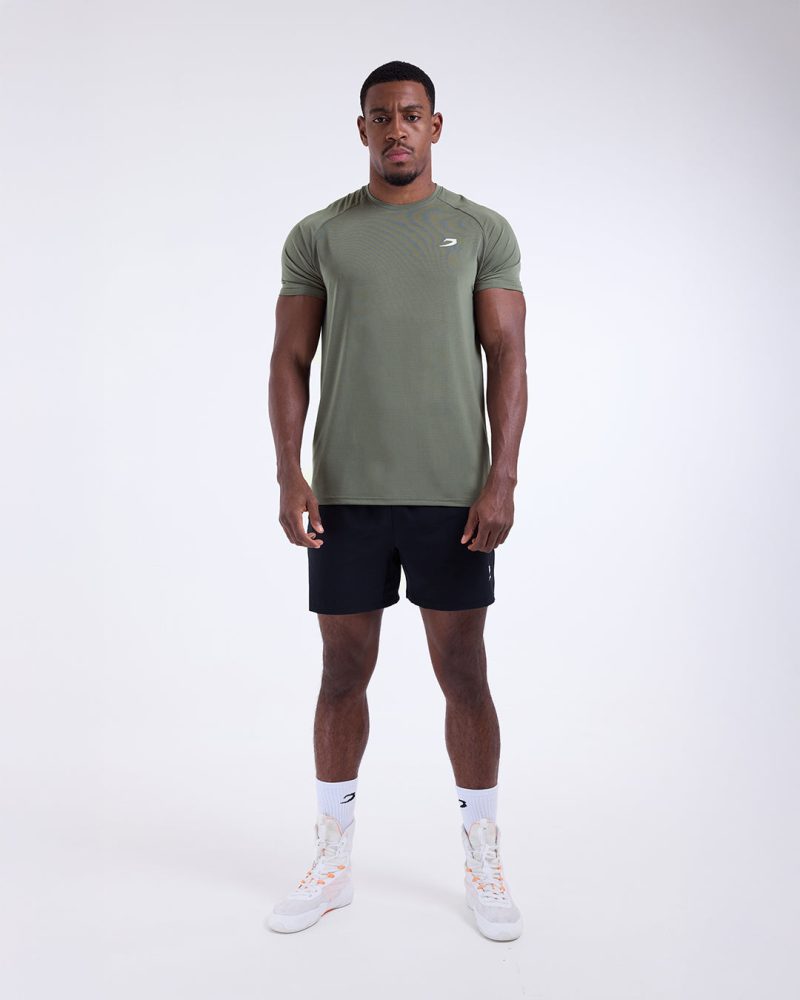 BOXRAW Mens Valdes Tee Green 2