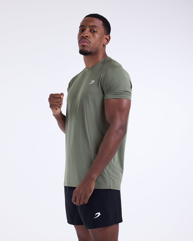 BOXRAW Mens Valdes Tee Green 5