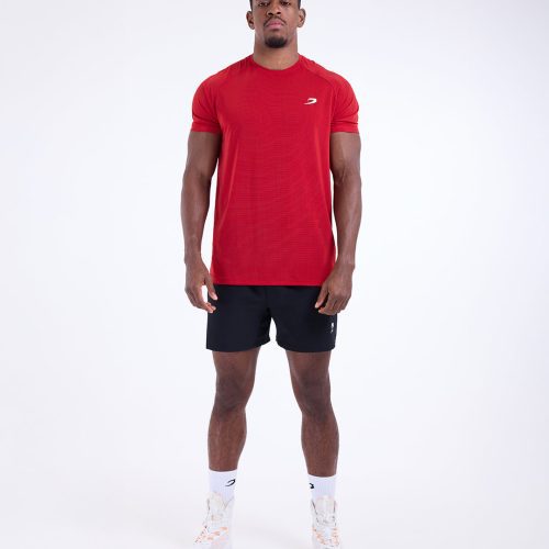 BOXRAW Mens Valdes Tee Red 2