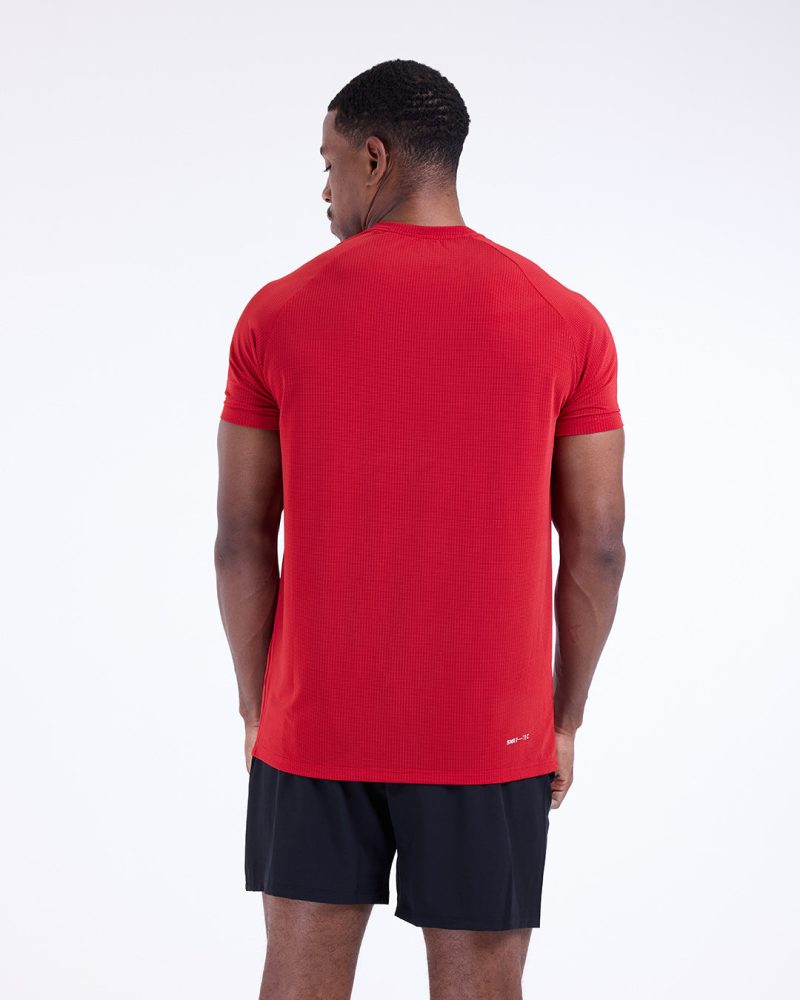 BOXRAW Mens Valdes Tee Red 3