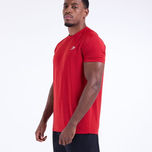 BOXRAW Mens Valdes Tee Red 5