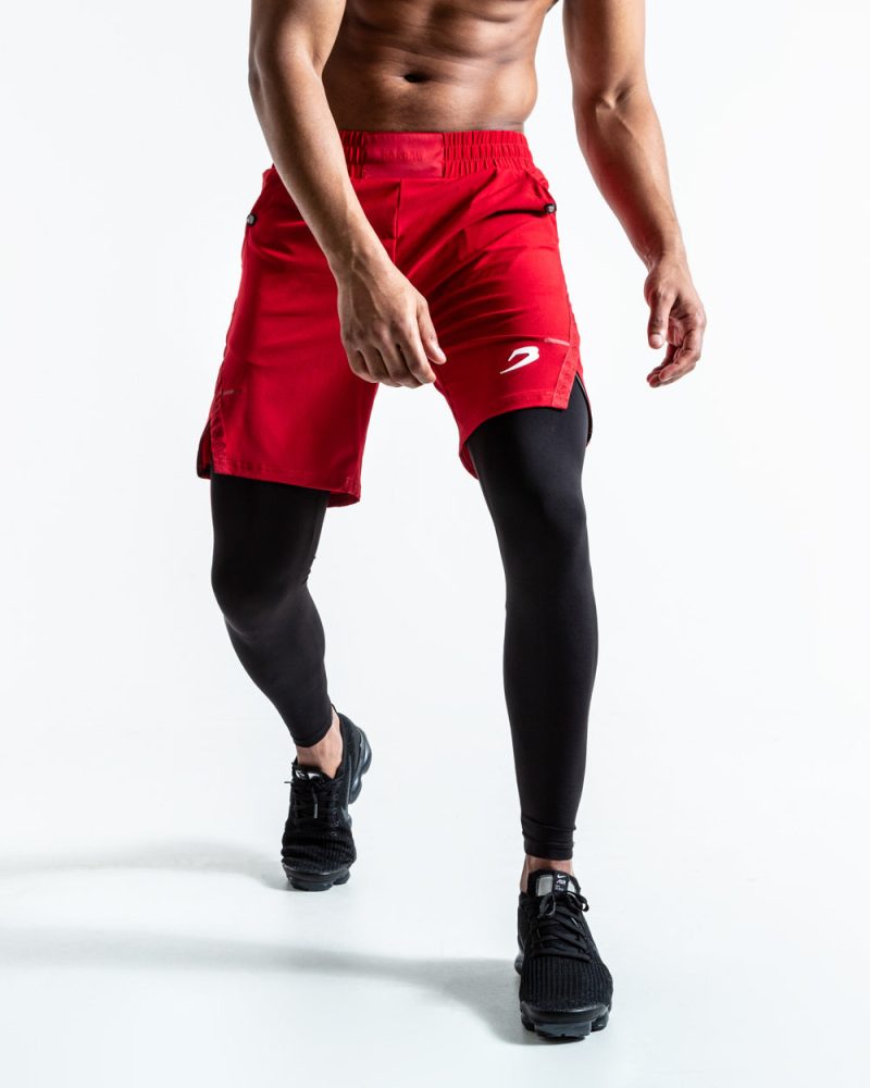 BOXRAW SMRT TEC Pep Shorts Red 6 dcde1702 4c38 4d30 8991 0a82757a337f