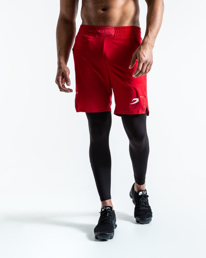 BOXRAW SMRT TEC Pep Shorts Red 7