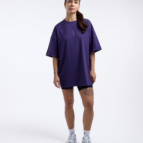 BOXRAW Womens Lineal Tshirt Purple 2