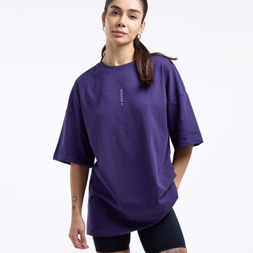 BOXRAW Womens Lineal Tshirt Purple 3