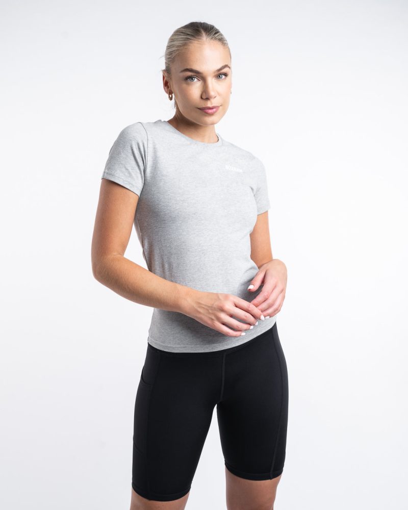 BOXRAW Womens Logo Tee Grey 4 85536ee1 eed5 464e b210 4557141de305