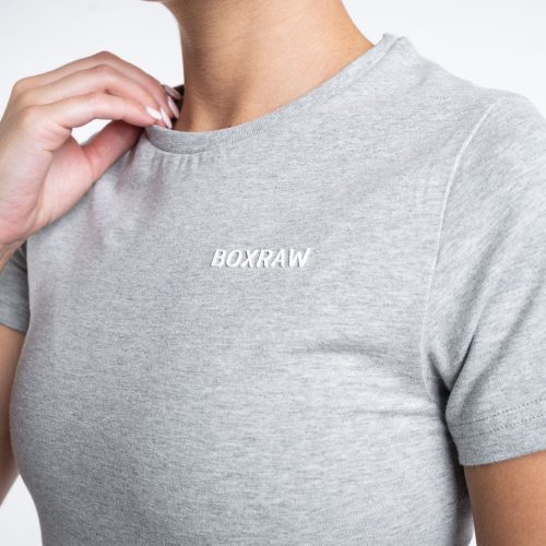 BOXRAW Womens Logo Tee Grey 7 afa3dd84 6408 4406 87b7 24b3bcba45e0